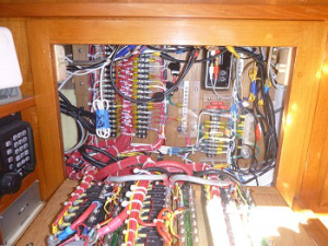 Sailboat engine wiring